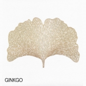 Placemat Gingko Gold