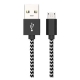Midas Micro USB Charging Cable for Android - Zebra