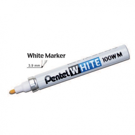 Buy WHITE MARKER - 3.9mm online at Shopcentral Philippines.
