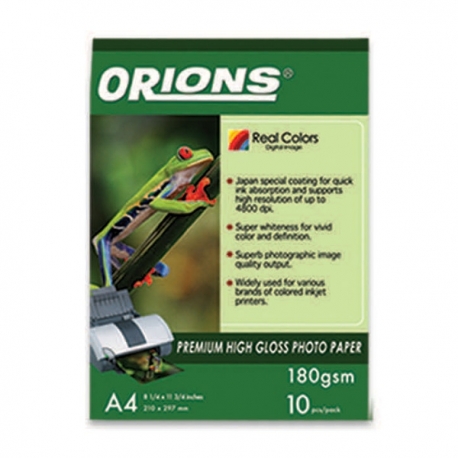 Buy Orions Photo Paper 10's online at Shopcentral Philippines.