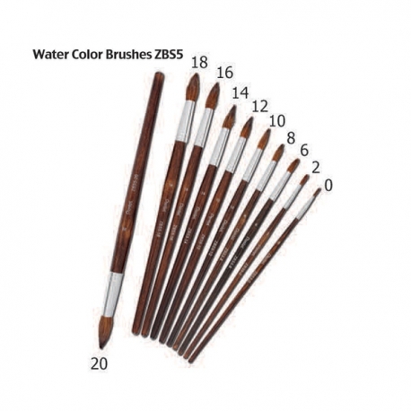 Buy Water Color Round Brushes ZBS1 online at Shopcentral Philippines.
