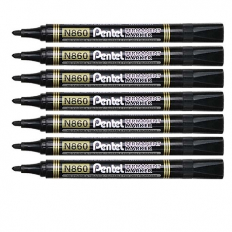 Buy Pentel N860 Permanent Marker 6's online at Shopcentral Philippines.