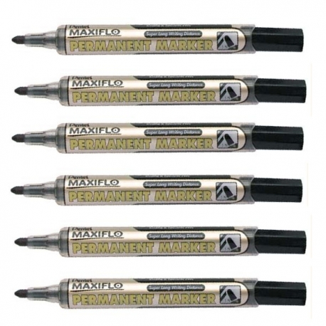 Buy Pentel Maxiflo Permanent Marker 6's online at Shopcentral Philippines.