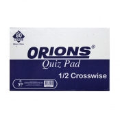 Buy Orions Writing Pad Quiz Pad Crosswise online at Shopcentral Philippines.