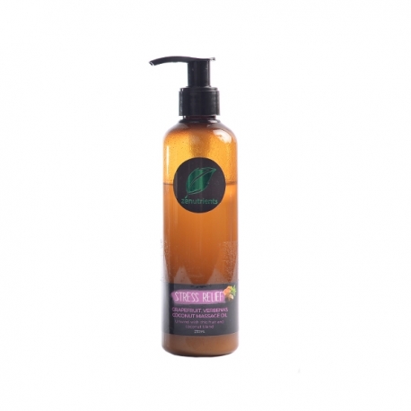 Buy Zenutrients Stress Relief Grapefruit, Verbenas, Coconut Massage Oil 250ml online at Shopcentral Philippines.
