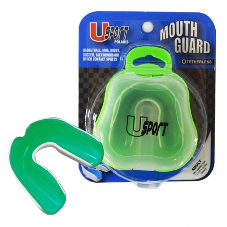 Buy U-Sport Ergo Polaris Adult Mouthguard White/Green online at Shopcentral Philippines.
