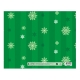 Sterling Christmas Flat Wrappers Green Stripe