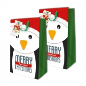 Buy Sterling Christmas Totebag w/ Gift Tag Penguin L Vertical 2's online at Shopcentral Philippines.