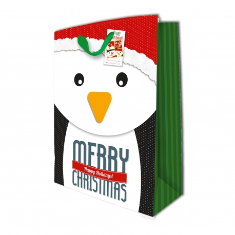 Buy Sterling Christmas Totebag w/ Gift Tag Penguin X Large online at Shopcentral Philippines.