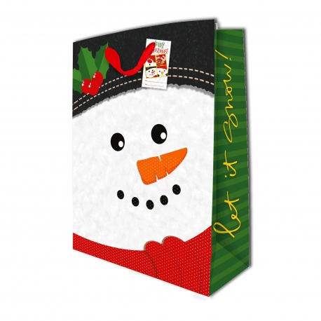 Buy Sterling Christmas Totebag w/ Gift Tag Snowman X Large online at Shopcentral Philippines.