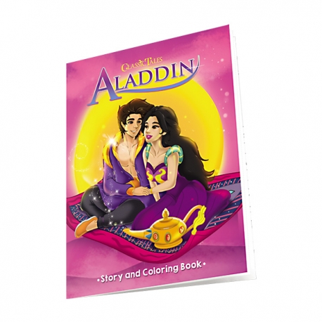 Buy Sterling Classic Tales Story & Coloring Book- Aladdin online at Shopcentral Philippines.