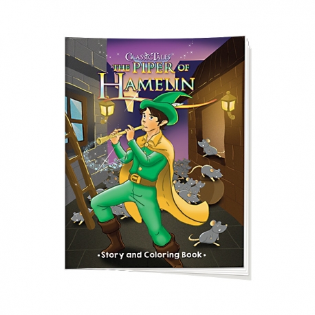 Buy Sterling Classic Tales Story & Coloring Book- The Piper of Hamelin online at Shopcentral Philippines.