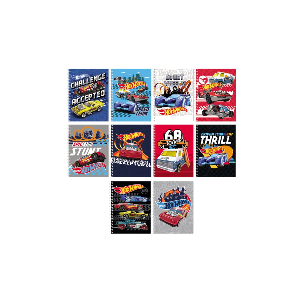 hot wheels notebook