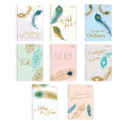 Buy Sterling Peacock Notes Spiral Notebook 685 Set of 8 online at Shopcentral Philippines.