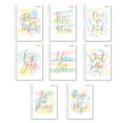 Buy Sterling Splash Abstract Spiral Notebook 685 Set of 8 online at Shopcentral Philippines.