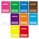 Orions Color Coding Composition Notebook Set of 10