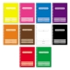 Orions Color Coding Spiral Notebook Set of 10