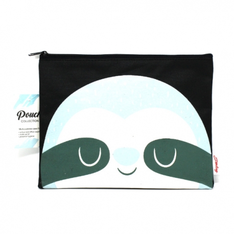 Buy Sterling Bluish Sloth Big Fabric Pouches online at Shopcentral Philippines.