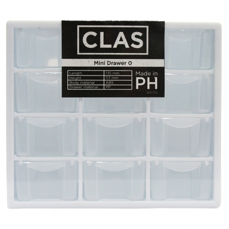 Buy CLAS 12 Drawers Lifestyle Organizer online at Shopcentral Philippines.