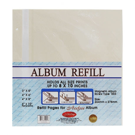 Buy Album Refill for Acefree Album Screw Type 005 Size online at Shopcentral Philippines.