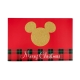 Sterling Collapsible Disney Gift Box MickeyMouse Red Plaid Large