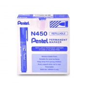 Buy 12 Pcs Pentel N450 Permanent Marker Bullet Tip online at Shopcentral Philippines.