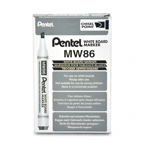 Buy Pentel MW86 Whiteboard Marker 12's online at Shopcentral Philippines.