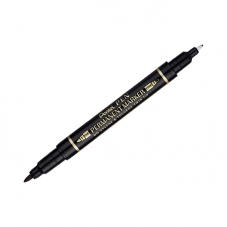 Buy Pentel Twin Permanent Marker TW N75W AE Black online at Shopcentral Philippines.