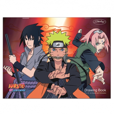 Buy Sterling Naruto Drawing Book 9" x12" online at Shopcentral Philippines.