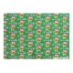 12 Pcs Sterling Christmas Flat Wrapper Mickey Green in Tube Packaging