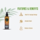 Zenutrients Peppermint Single Blend Massage Oil 250ml