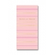 Sterling Paper Trends Stripes Note Pad 4" x 8 1/4"