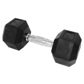 Buy Elite Rubber Hex Dumbbell 25LBS - 1pc (Pre-order 7 working days) online at Shopcentral Philippines.