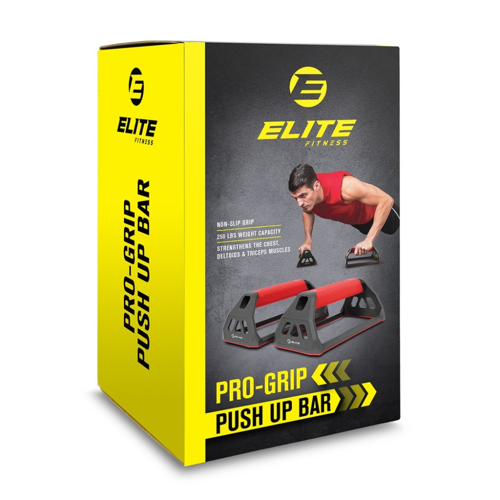 Elite Push Up Bar for Training Fitness Exercise Workout Pre order 7 working days for PHP359.00 available on Shopcentral Philippines