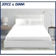 Joyce & Diana 3in1 Bed Sheet Set Twin- 1 Fitted Sheet & 2 Pillowcases - Plain Collection