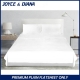 Joyce & Diana Premium Plain Flat Sheet Only- Twin