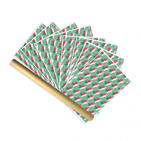 Buy New Sterling  8's Christmas Gift Wrappers Hat Hat in a Tube Container online at Shopcentral Philippines.