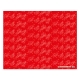 New Sterling  8's Christmas Gift Wrappers Red Holiday in a Tube Container