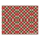 New Sterling  8's Christmas Gift Wrappers Checkered Red Green in a Tube Container