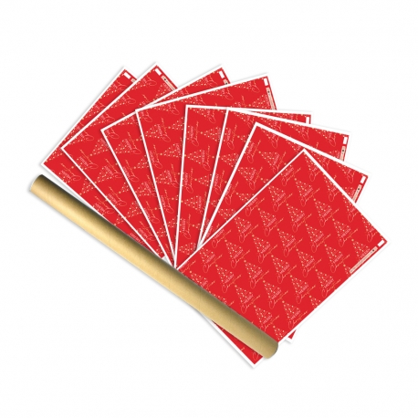 Buy New Sterling  8's Christmas Gift Wrappers Xmas Tree Dots in a Tube Container online at Shopcentral Philippines.