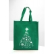 3Pcs Happy Holidays Christmas Eco Bag Medium Green