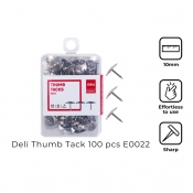 Buy Deli Thumb Tacks 10mm 100 Pcs 0022 online at Shopcentral Philippines.