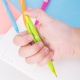 Deli U60300B 1Pc Scribe Mechanical Pencil with Free Eraser Random Color