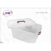Buy Fuho 22L Handy Box Clear-Top Solid Assorted Color online at Shopcentral Philippines.