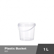 Buy Fuho 1 Liter Bucket with seal - Clear  online at Shopcentral Philippines.