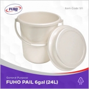 Buy Fuho 511 Pail 6 Gallons Body Only  online at Shopcentral Philippines.