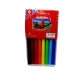 Gift Set: Sterling Modelling Clay/ 8 Colors Washable Marker/ Sofia Tubular Pencil Case Random Design