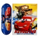 Gift Set: Cars Pencil Case Double Layer/ Avanti Writing Notebook