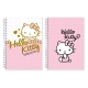 Sterling Hello Kitty Double Cover Wire-O Notebook