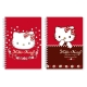 Sterling Hello Kitty Double Cover Wire-O Notebook